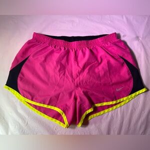 Nike Purple and Pink Athletic Shorts